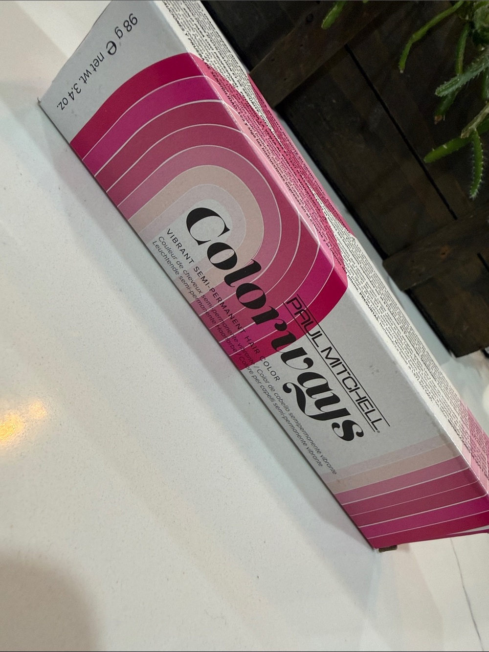 Paul Mitchellcolorways hot Pink Hair Color Tube 3.4 oz